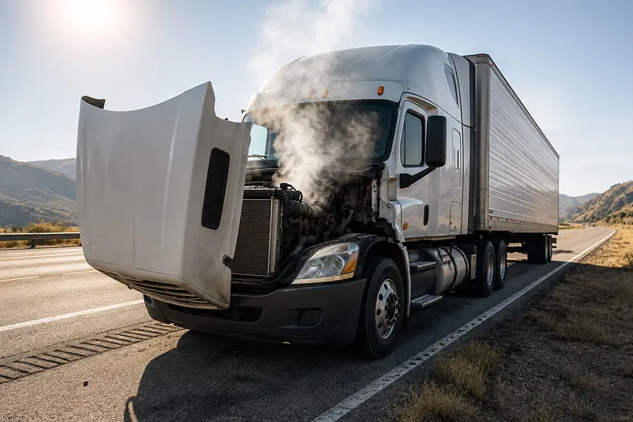 Summer truck overheating and blowout prevention in Columbus Ohio